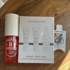 Innersense Hydrate Travel Trio with FULL SIZE Sol De Janeiro!